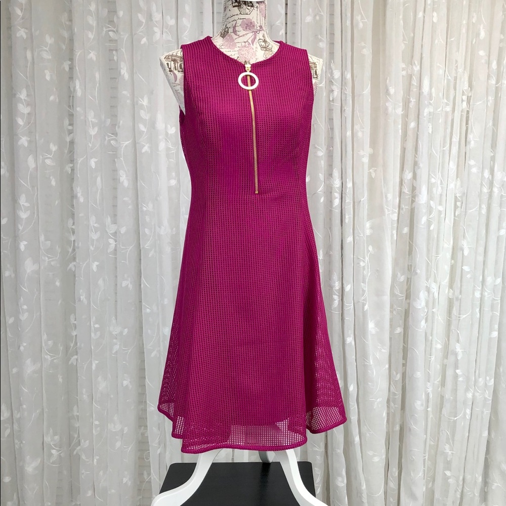 DKNY fit & flare dress